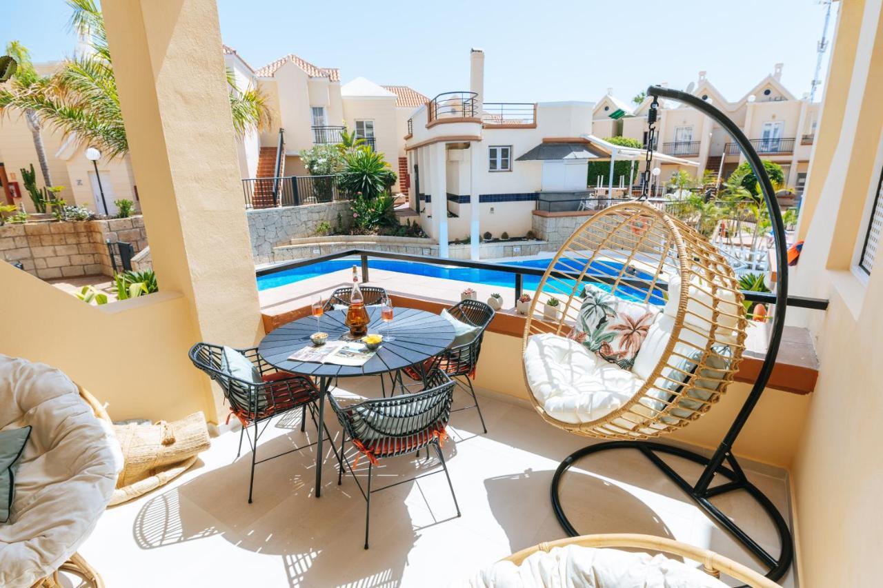 Amazing renovated pool view Apartment, 2 min to Fañabe Beach Costa Adeje  Exterior foto