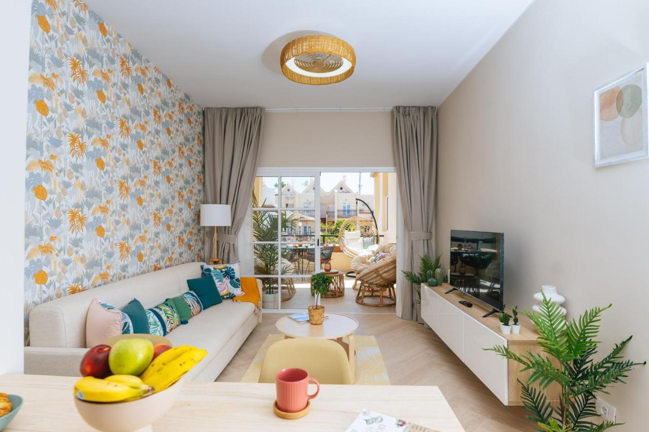 Amazing renovated pool view Apartment, 2 min to Fañabe Beach Costa Adeje  Exterior foto