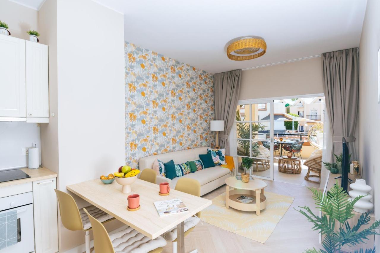 Amazing renovated pool view Apartment, 2 min to Fañabe Beach Costa Adeje  Exterior foto